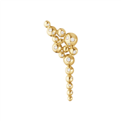 Georg Jensen Moonlight Grapes ear cuff 18 kt. guld 0,11ct. (1 stk.) Højre