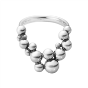 Georg Jensen Moonlight Grapes 551N V-ring sølv (str. 48-60)