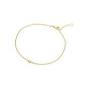 Georg Jensen Signature Diamonds armbånd 1652A 18 kt. guld m. 0,05ct.