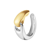 Georg Jensen REFLECT 652G earcuff sølv + 18 kt. guld (1 stk.)