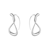 Georg Jensen Mercy Small Hoop Ørering 634J Sølv
