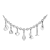 *Georg Jensen armbånd til charms 20cm