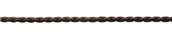 *Georg Jensen armbånd læder mørkbrun 31cm