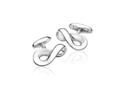 Georg Jensen Infinity manchetknapper sølv