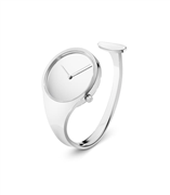Georg Jensen Vivianna VB226, stål, 34 mm., spejl urskive str. L