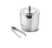 Georg Jensen Manhattan isspand med tang blankpoleret rustfrit stål 1,5L