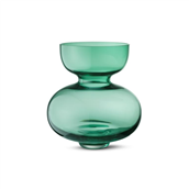 Georg Jensen Alfredo vase, lysegrønt mundblæst glas