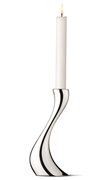 Georg Jensen Cobra lysestage, medium, stål, blank