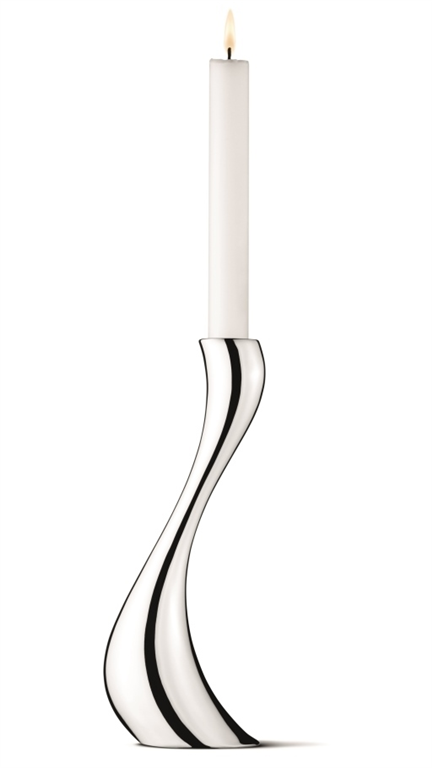 Georg Jensen Cobra stor, stål, blank Georg Jensen Living Køb hos pindj.dk