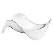 Georg Jensen Cobra skål, lille, stål 191 mm.