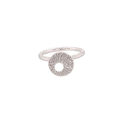 Heiring Dreamcatcher Mini ring rhodineret sølv str. 48-60