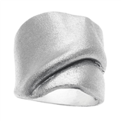 Heiring Rustique ring sølv rhodineret str. 48-60