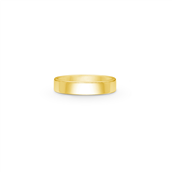 *ID Fine Jewelry Chunky small ring sølv forgyldt str. 44
