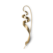 Jane Kønig Ringlet ørering sølv forgyldt (1stk) 