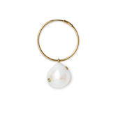 *Jane Kønig Baroque Pearl sølv forgyldt (1stk)