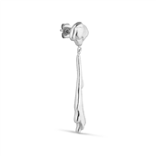Jane Kønig Drippy Earring with Drop Pendant sølv  (1stk)