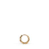 Jane Kønig Bead Twist ørering sølv forgyldt (1stk)