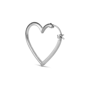 Jane Kønig Heart Of Love ørering sølv (1stk)