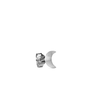 Jane Kønig Small Half Moon ørering sølv (1stk)