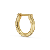Jane Kønig Rhombus Tiny ørering sølv forgyldt (1stk)