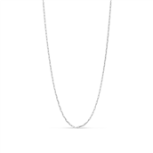 *Jane Kønig Stretched Anchor halskæde sølv (42-50cm)