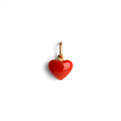 Jane Kønig Coral Heart vedhæng 18 kt. guld