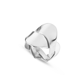 *Jane Kønig Big Wavy ring i sølv bølget design (str. 48-60)
