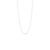 Julie Sandlau Link Mini halskæde sølv (45cm)