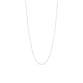 Julie Sandlau Link Mini halskæde sølv (60cm)