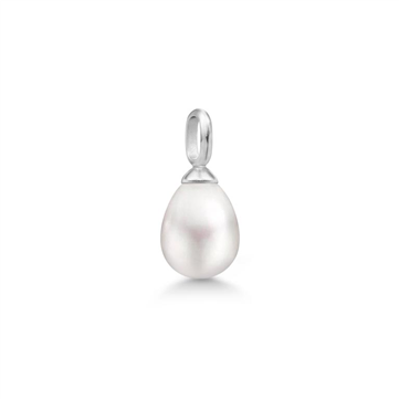 Julie Sandlau vedhæng Afrodite vedhæng rhodineret sølv  perle