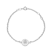 Lund Copenhagen Marguerit armbånd 11 mm sølv (16-19 cm)