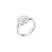 Lund Copenhagen Marguerit ring sølv 11mm (str. 49-62)