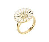 Lund of Copenhagen Marguerit ring 18 mm. 925s forg.