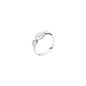Lund Copenhagen Marguerit ring miks sølv (str. 49-60)