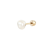 Maria Black 'Baroque Helix' ørering forgyldt sølv m. fvp