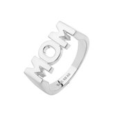 Maria Black 'MOM' ring sølv (str. 46-60)