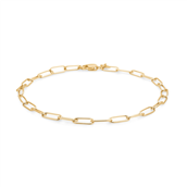 *Mads Z armbånd 8 kt. guld (19 cm justérbar)