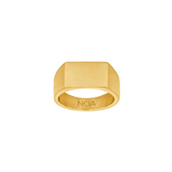 SON of NOA Ring m. plade forgyldt stål (str. 56-70)