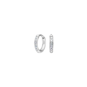Pure Titanium creoler m. cz (8 mm)