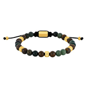 SON of NOA armbånd forgyldt stål m. sten (19-25 cm)