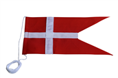 Nordahl Andersen Dannebrog Splitflag 7,5x13,5 cm