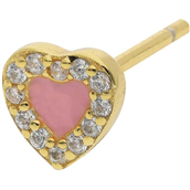 Nuni Copenhagen Istanbul Rose ørering forgyldt sølv m. cz (1 STK.)
