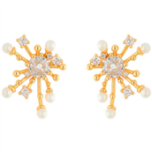 Nuni Copenhagen Angel Pearl ørering forgyldt sølv m. fvp (1 STK.)