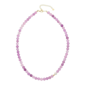 Nuni Copenhagen Florence Lavender halskæde forgyldt sølv m. perler (40+5 cm)