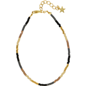 Nuni Copenhagen Kira Blackie armbånd forgyldt sølv m. perler (16+3 cm)