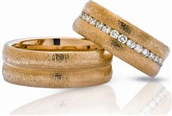 Nuran vielsesringe 14kt med 0,48ct w/vs