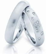 Nuran vielsesringe 14kt med 0,20ct w/vs