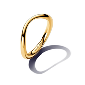 Pandora Organisk Formet ring forgyldt metalblanding (str. 48-60)