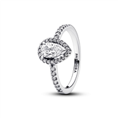 Pandora Funklende Pear Halo ring (str. 48-60)