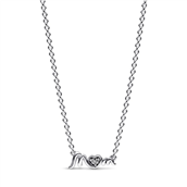 Pandora Mom Pavé Collier-Halskæde sølv m. cz (45 cm)